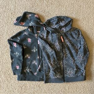 Cat & Jack Gray Zip Up Hoodie Bundle